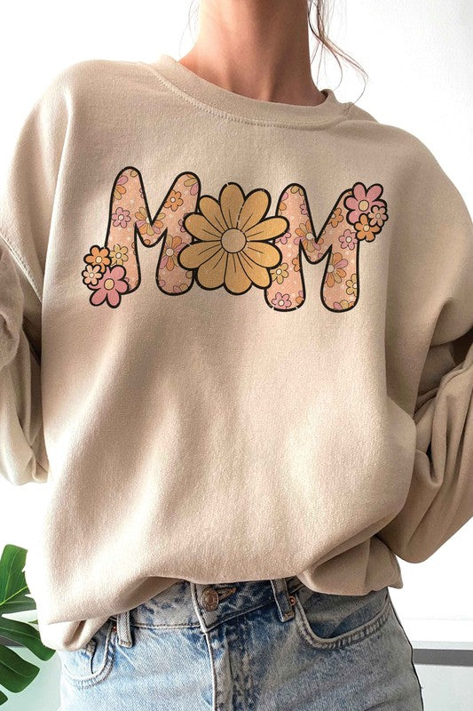 FLORAL MOM Graphic Sweatshirt