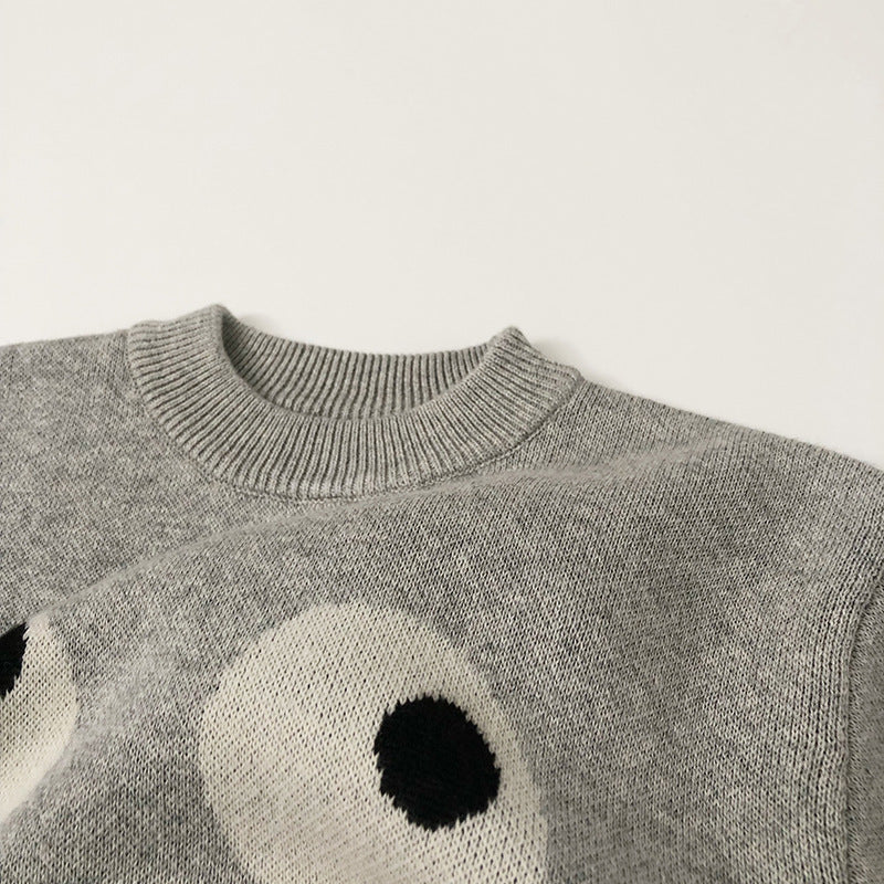 Children's Pullover Cute Sweater Autumn And Winter