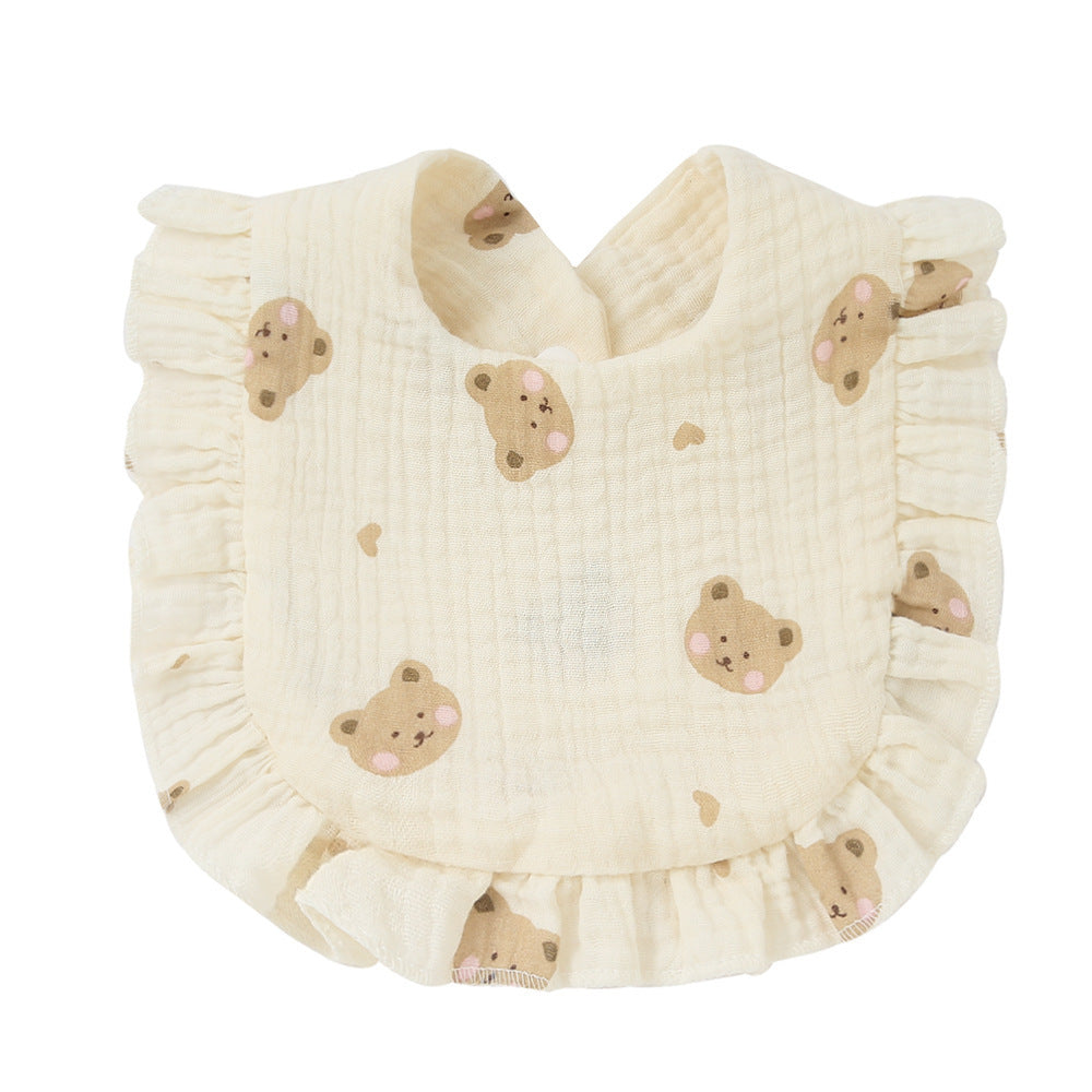 Baby Cotton Printed Gauze Bib