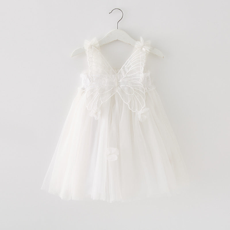 Butterfly Tulle Birthday Dress for Special Occassion